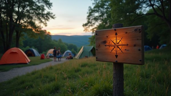 Signalétique de camping : orienter les vacanciers et valoriser son établissement
