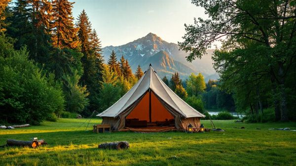 Top expériences de camping de luxe pour un séjour inoubliable