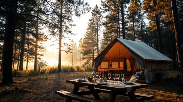 Top expériences de camping de luxe pour un séjour inoubliable
