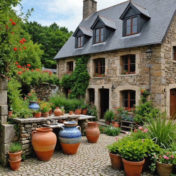 Peut-on trouver une location de vacances en Bretagne avec des ateliers de poterie et des randonnées guidées?